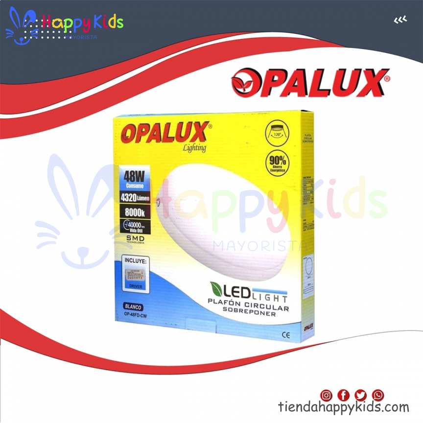 PANEL LED HIELO 48W ADOSABLE OPALUX